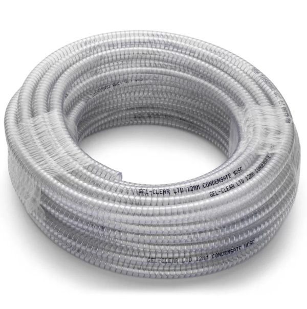Gel-clear 'Helix' Condensate Hose (H20CH1/2) - Image 3